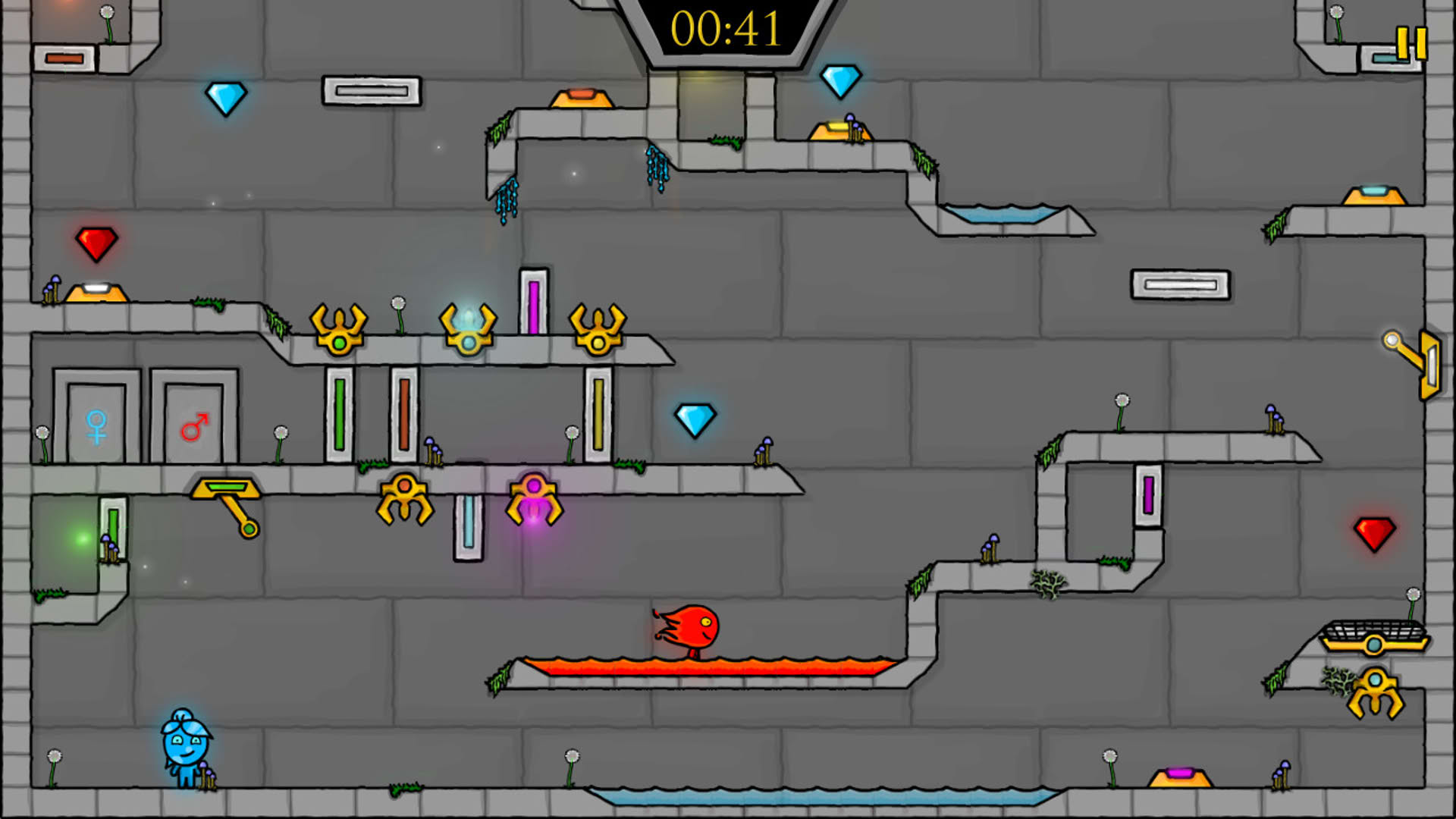 Screenshot for Fireboy & Watergirl: Fairy Tales