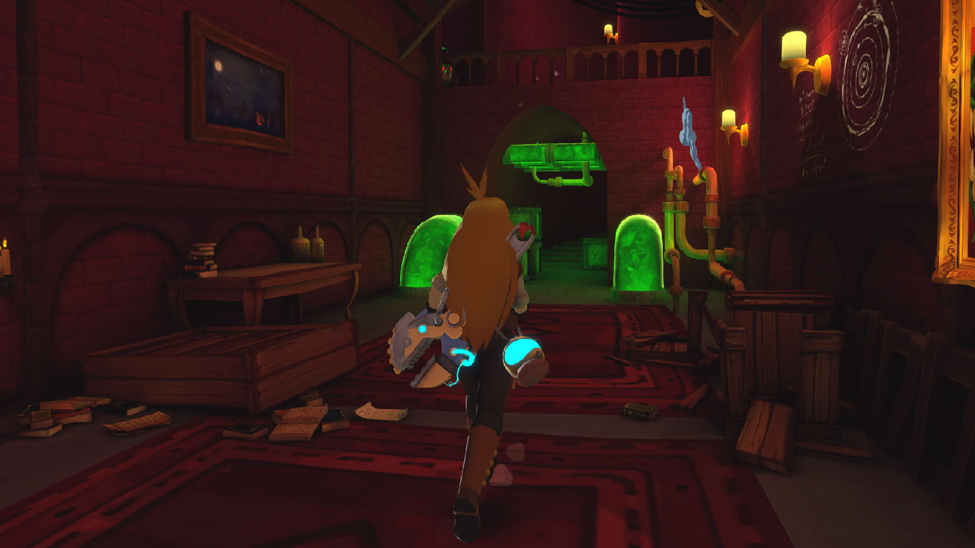 Screenshot for Girl Genius: Adventures in Castle Heterodyne
