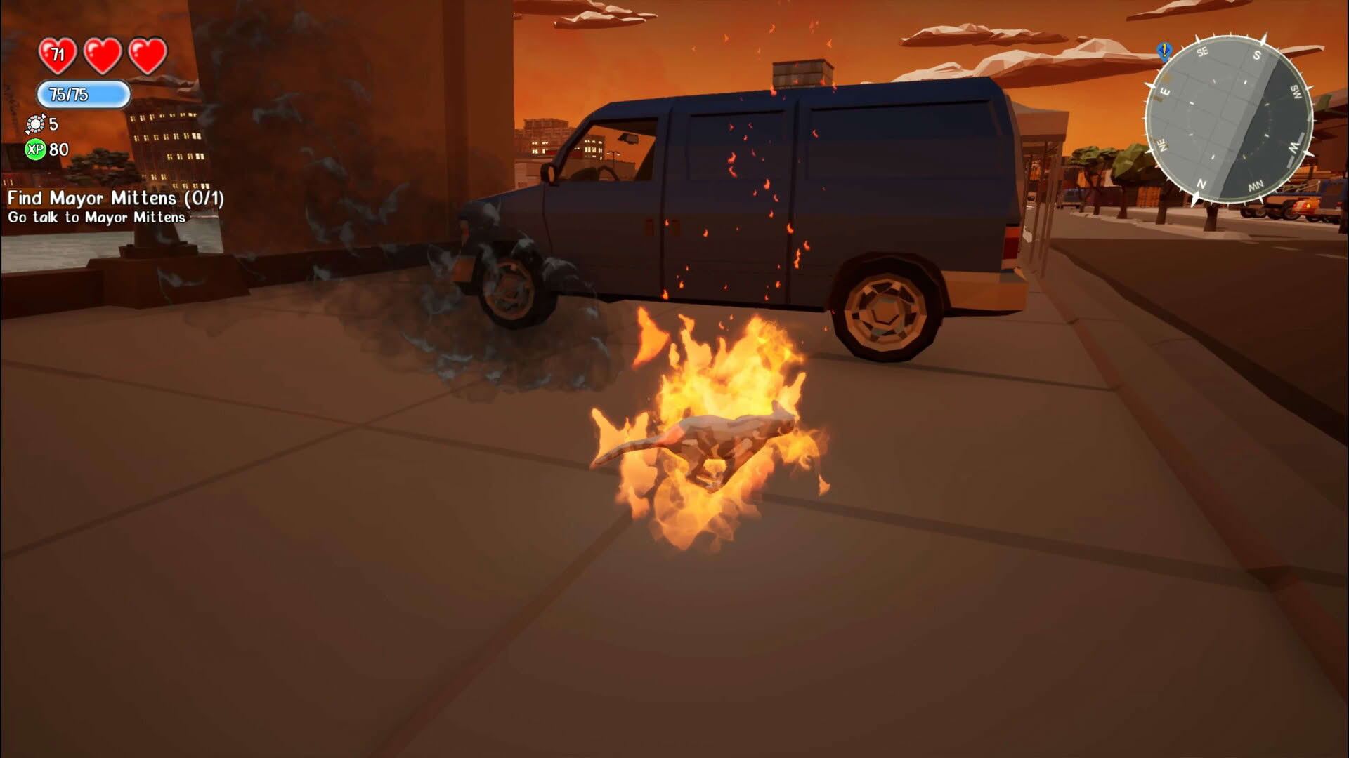 Screenshot for Grand Theft Gato: Vice Kitty