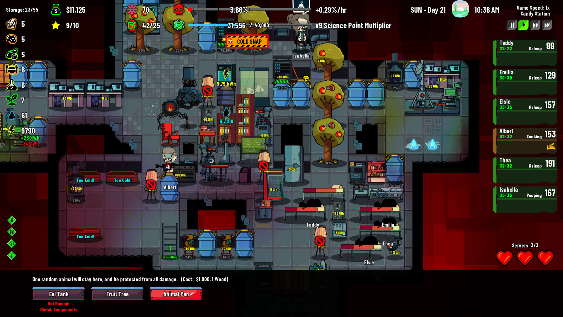 Screenshot for Rogue AI Simulator