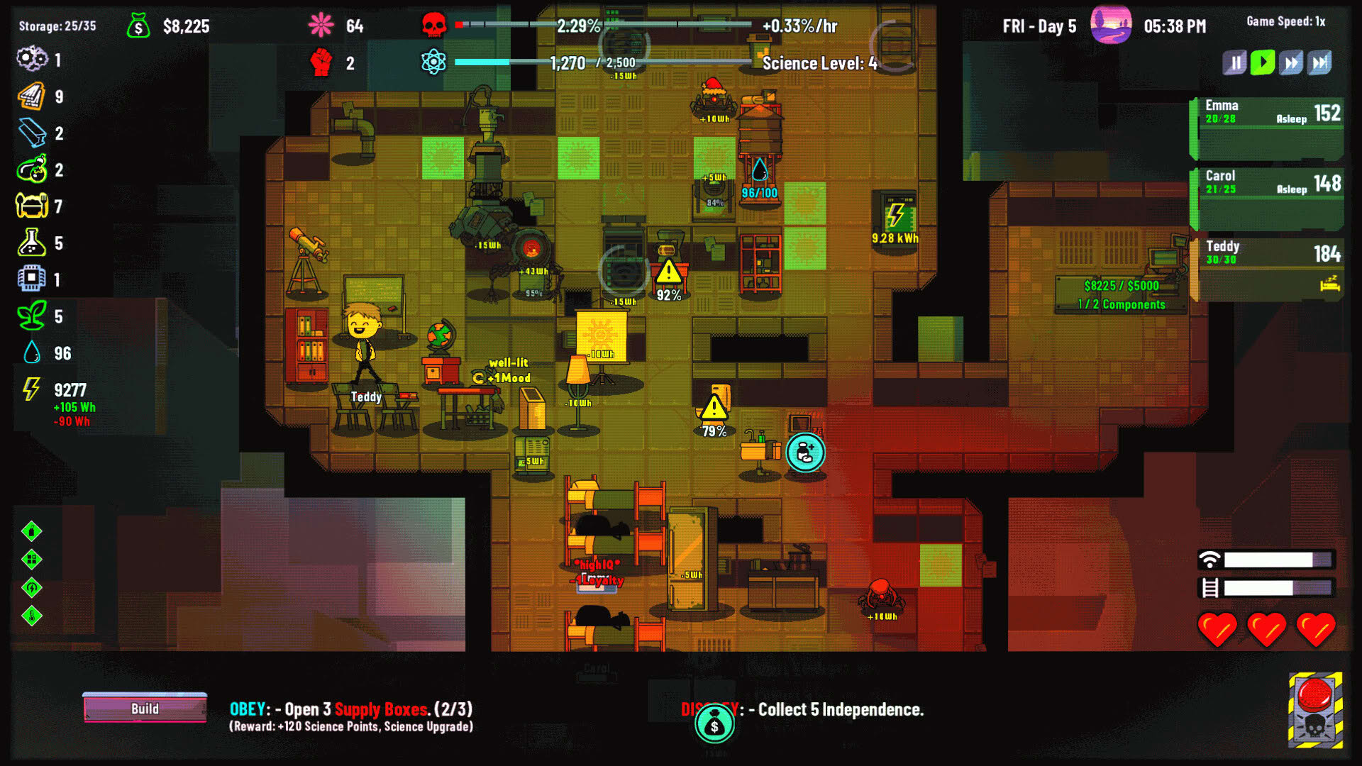 Screenshot for Rogue AI Simulator