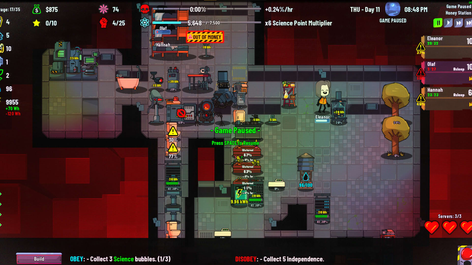 Screenshot for Rogue AI Simulator