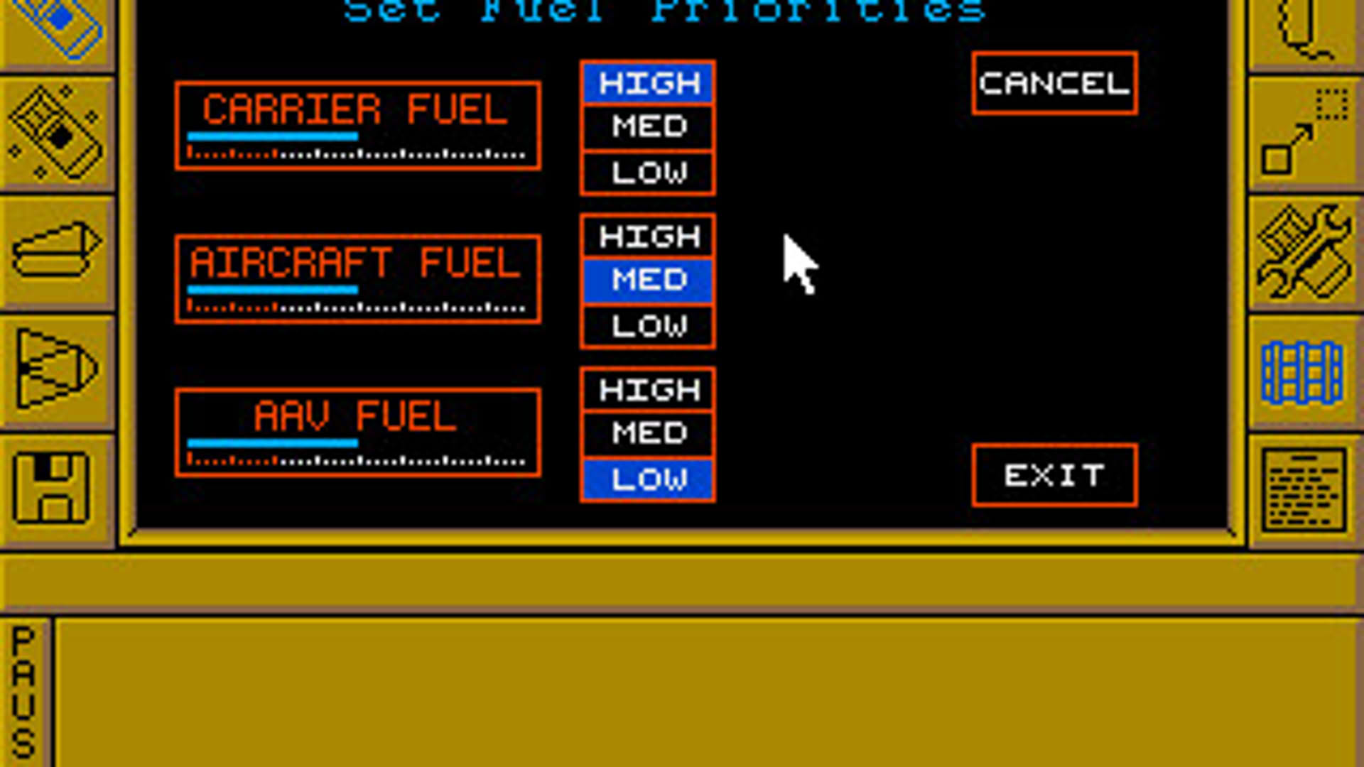 Screenshot for Carrier Command