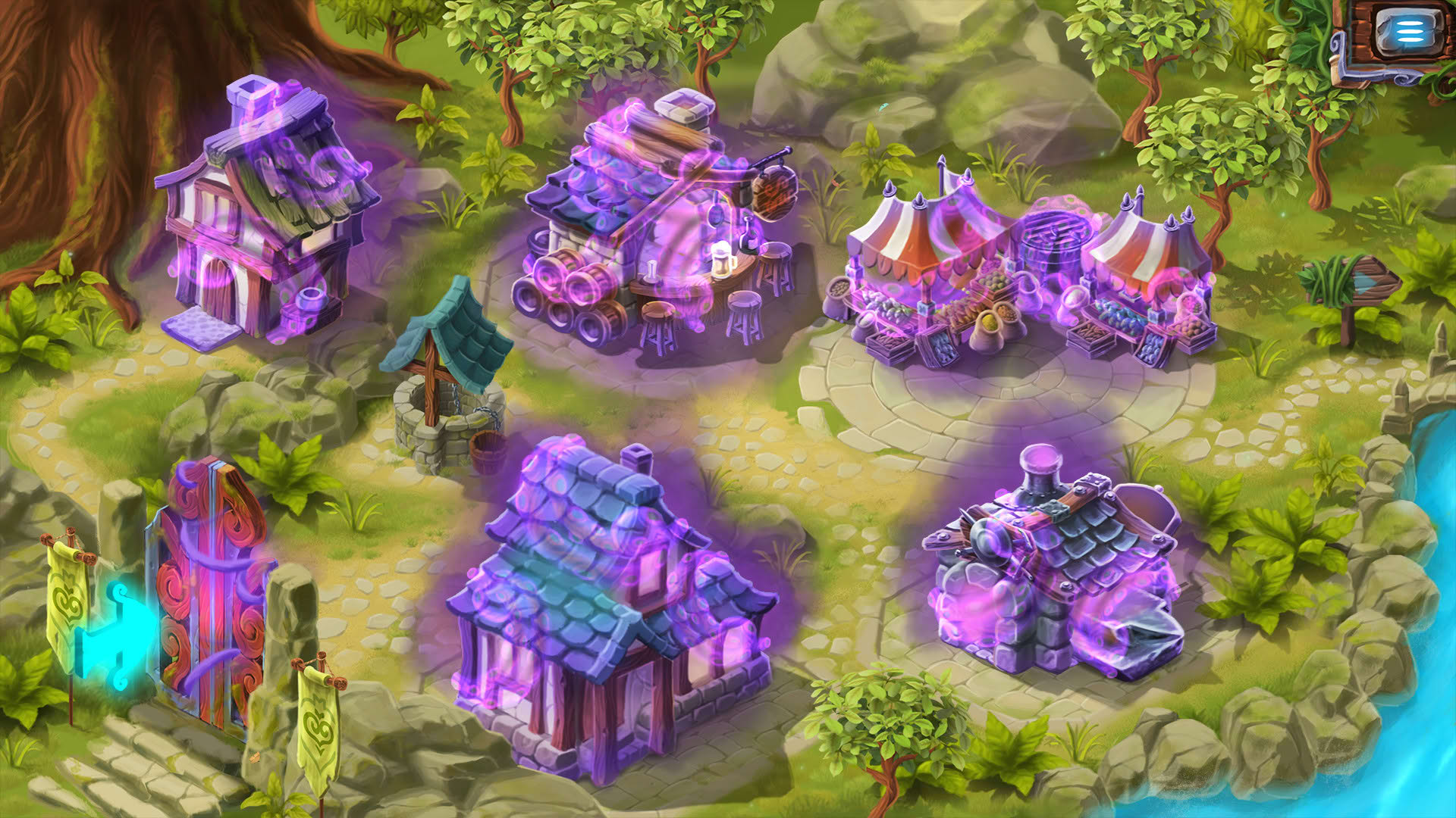Screenshot for Huntress: The Cursed Village