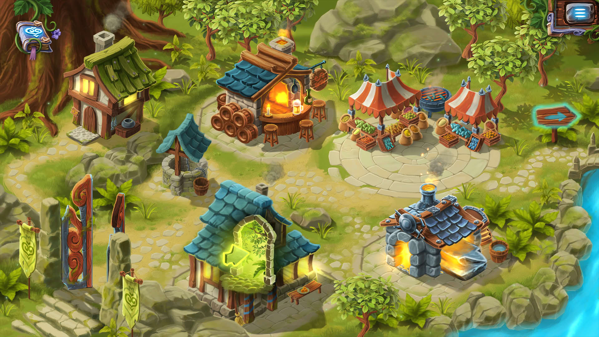 Screenshot for Huntress: The Cursed Village