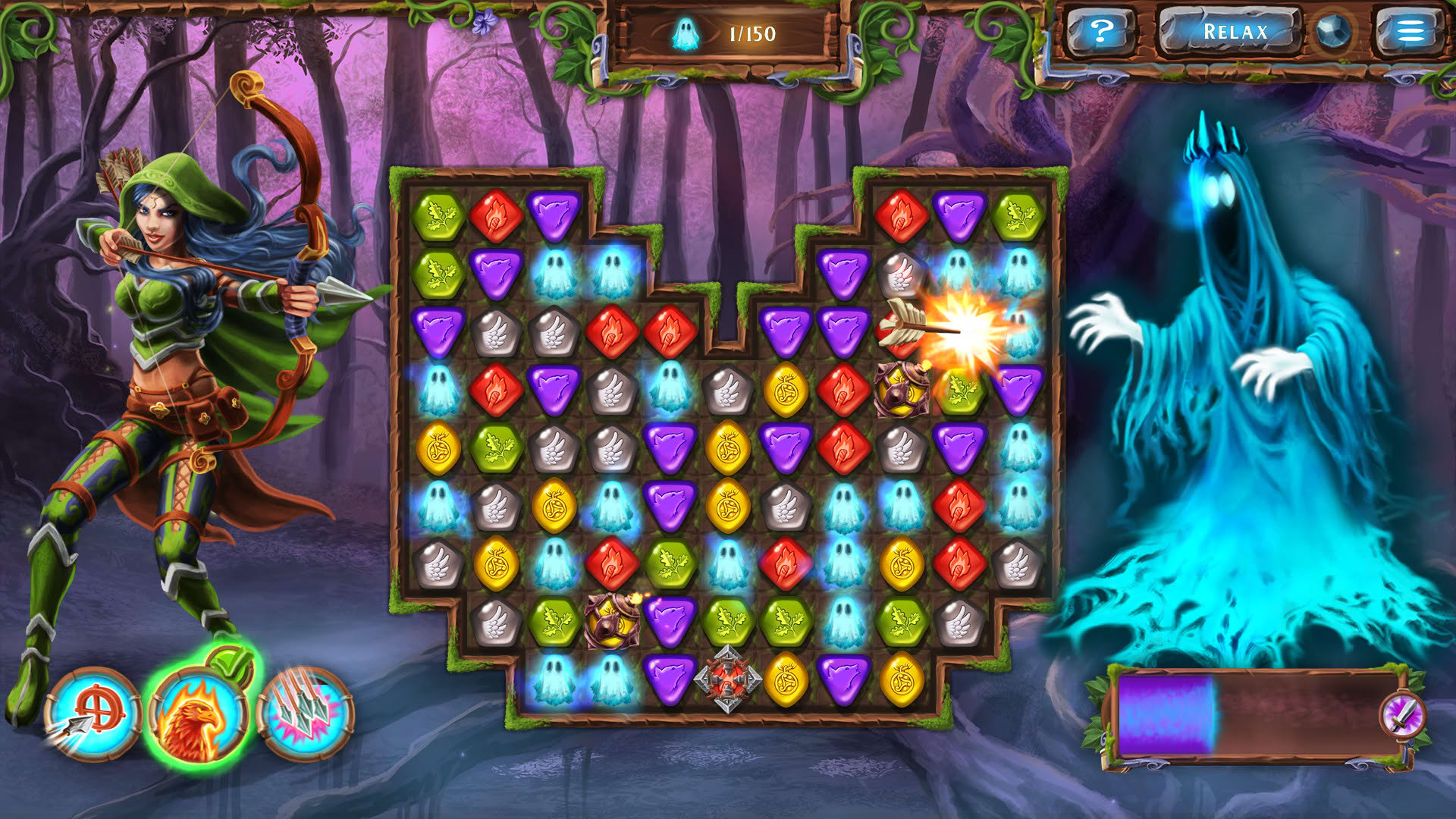 Screenshot for Huntress: The Cursed Village