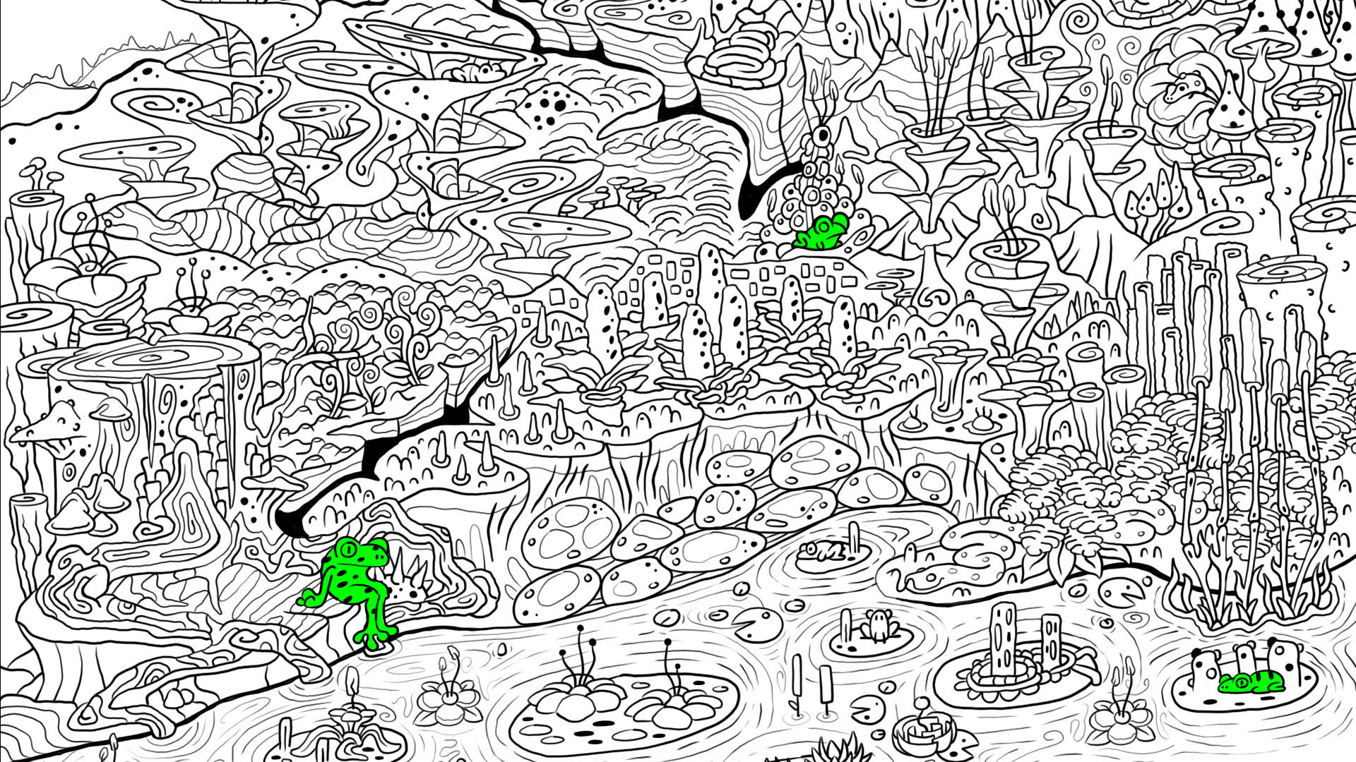 Screenshot for 100 Hidden Frogs