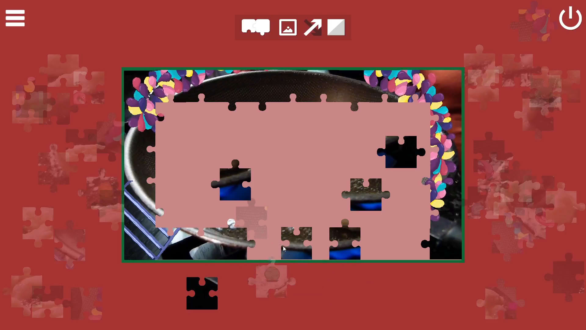 Screenshot for Invisible Places: Pixel Art Jigsaw Puzzle