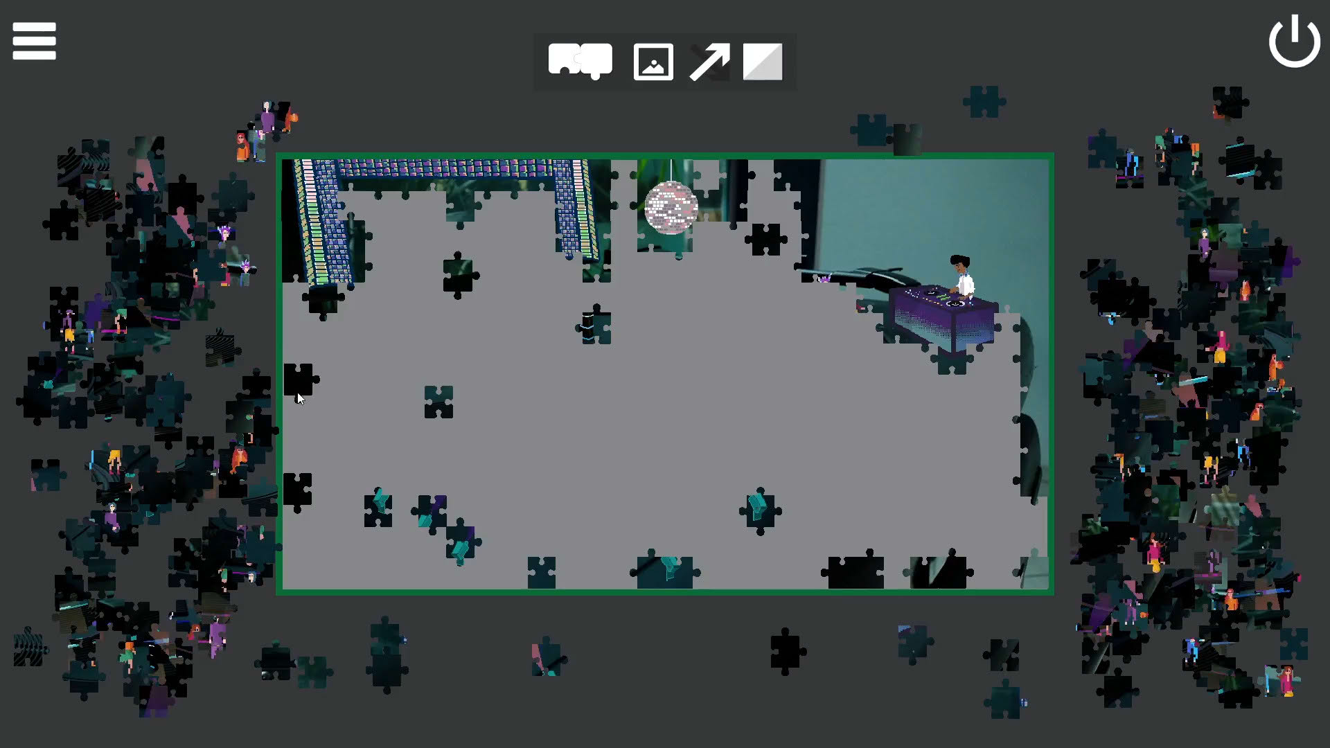 Screenshot for Invisible Places: Pixel Art Jigsaw Puzzle