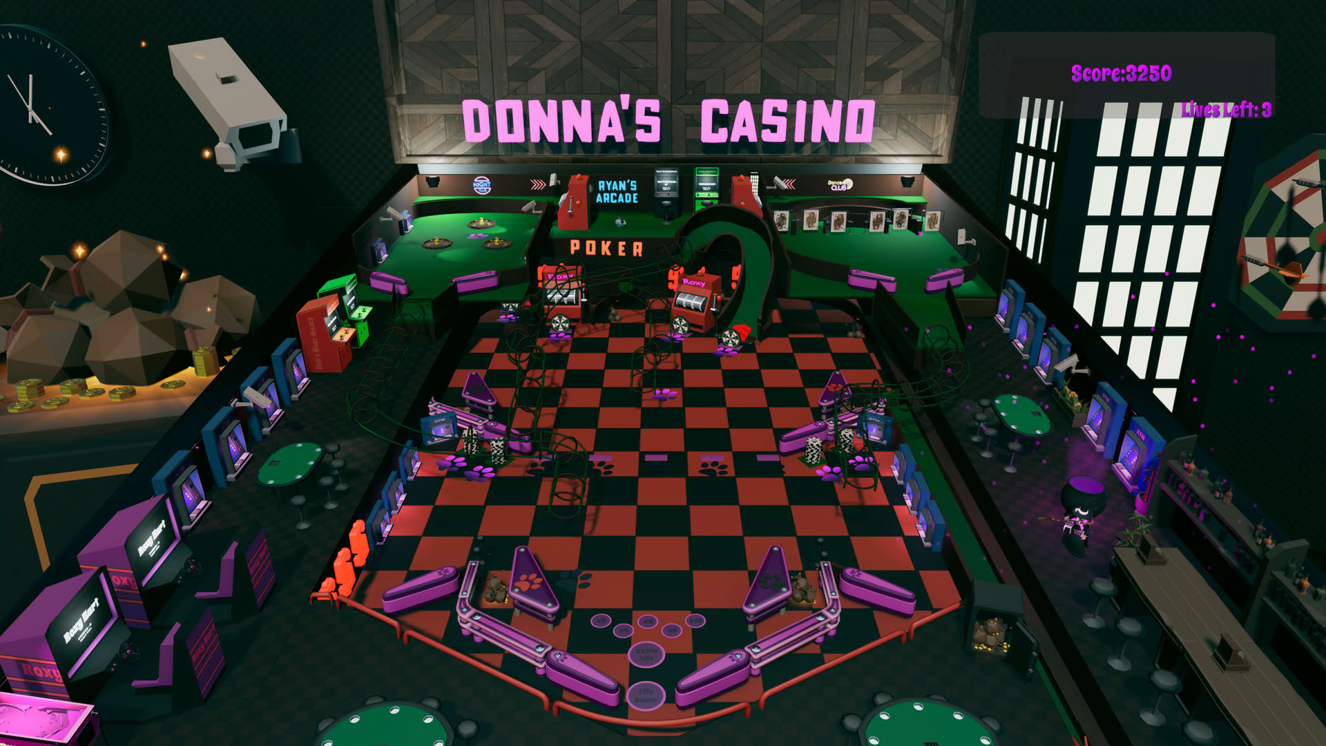 Screenshot for Roxy Raccoon's Pinball Panic