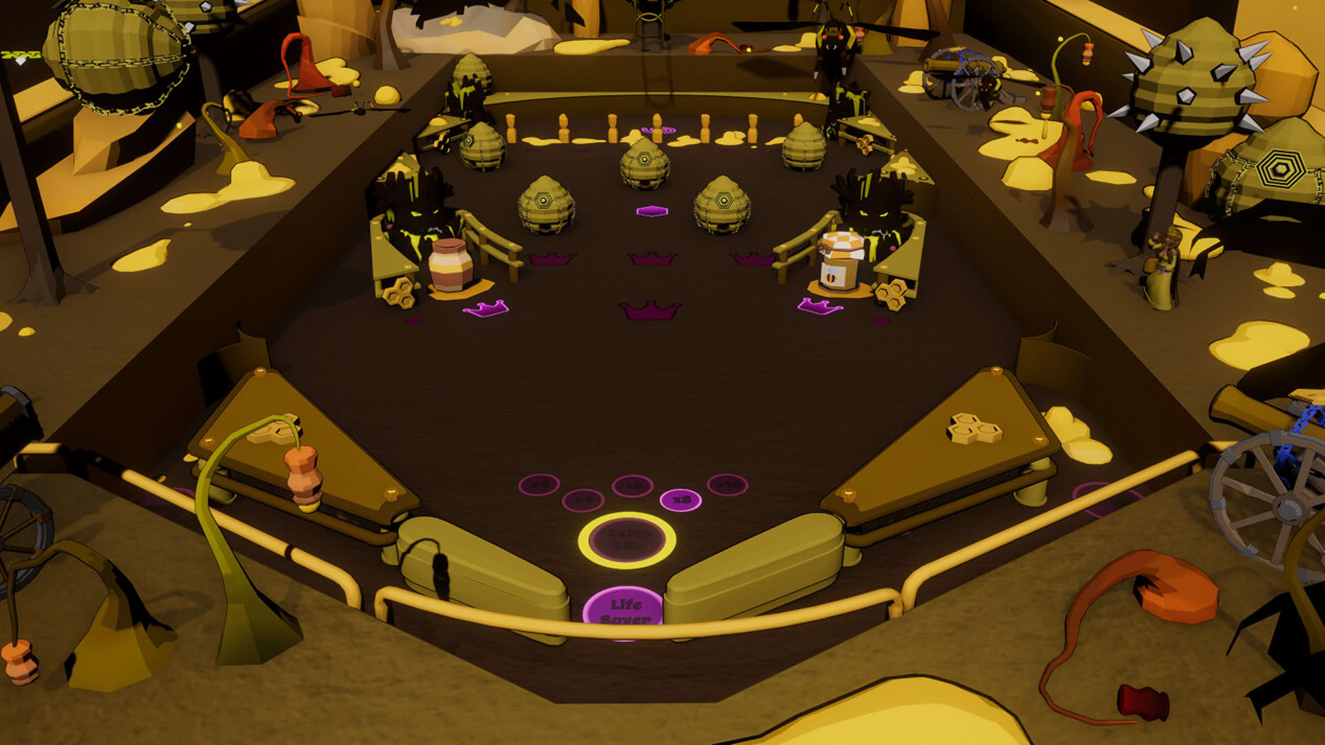 Screenshot for Roxy Raccoon's Pinball Panic
