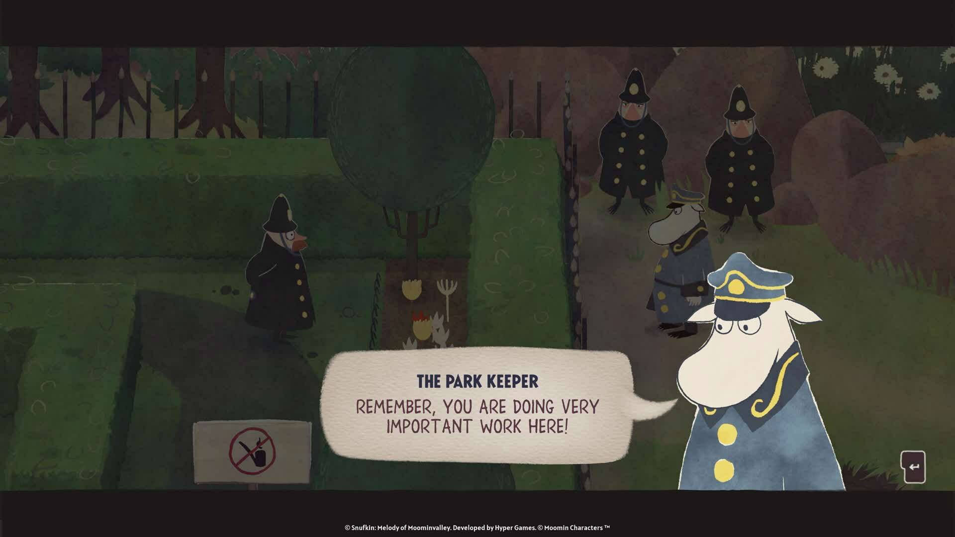 Screenshot for Snufkin: Melody of Moominvalley