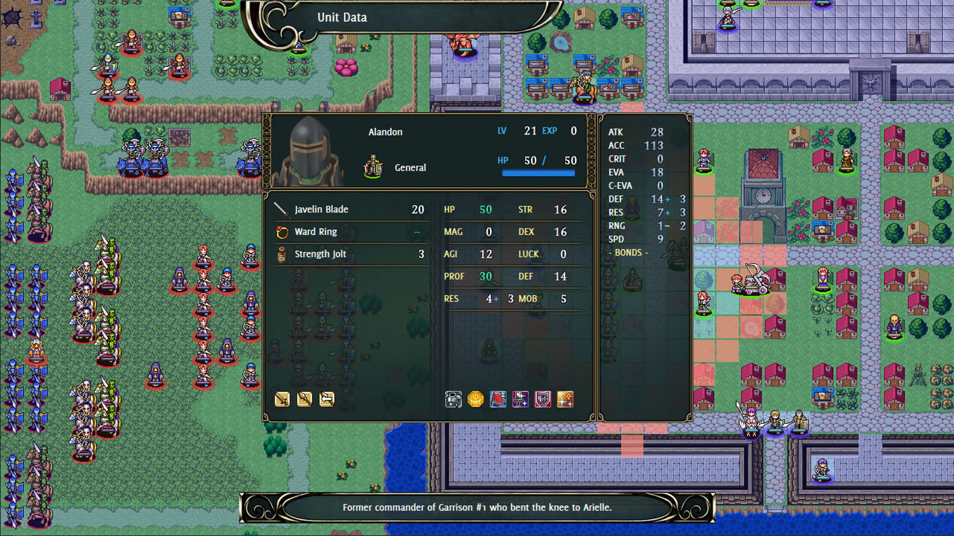 Screenshot for Vestaria Saga II: The Sacred Sword of Silvanister