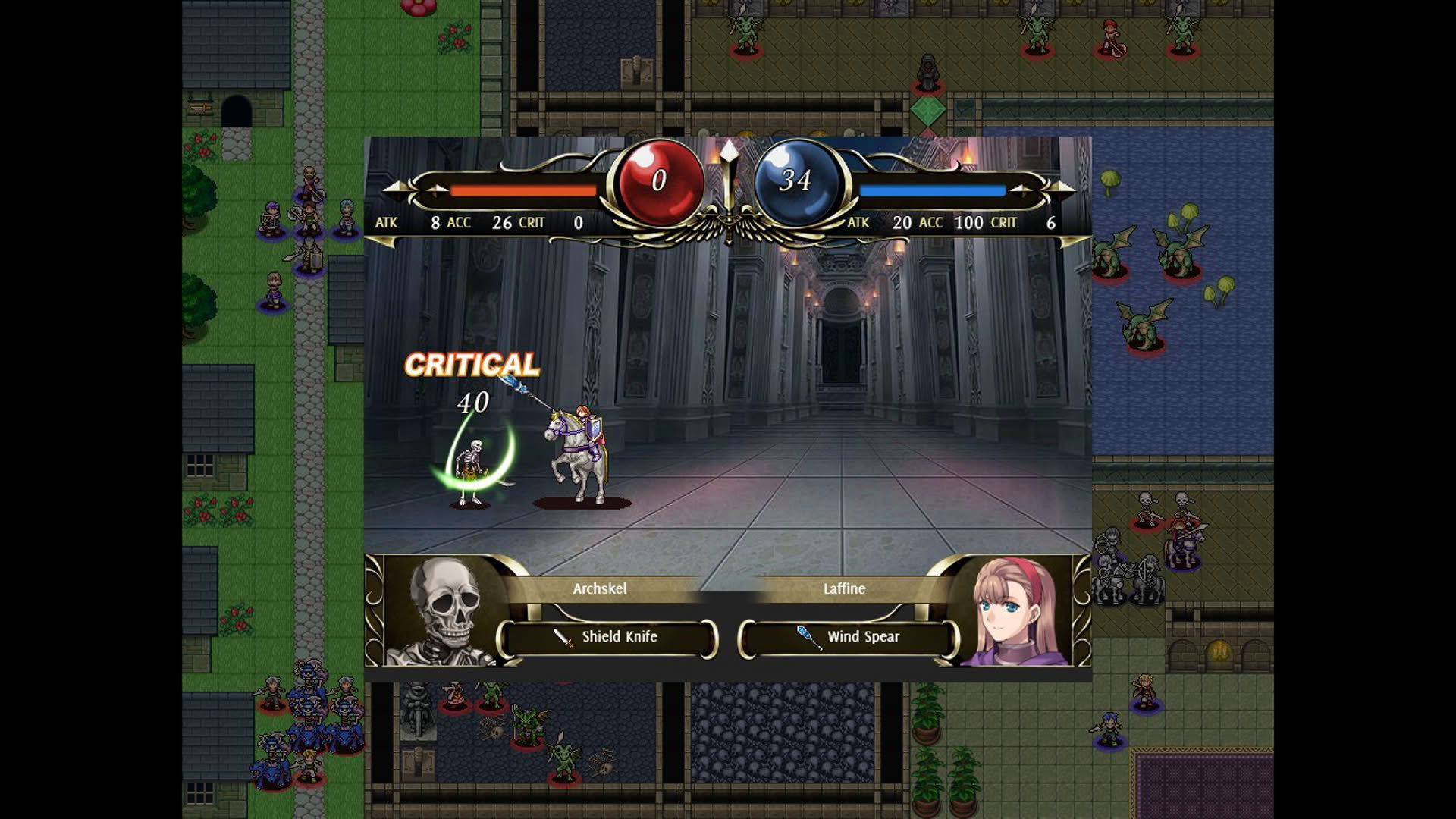 Screenshot for Vestaria Saga II: The Sacred Sword of Silvanister