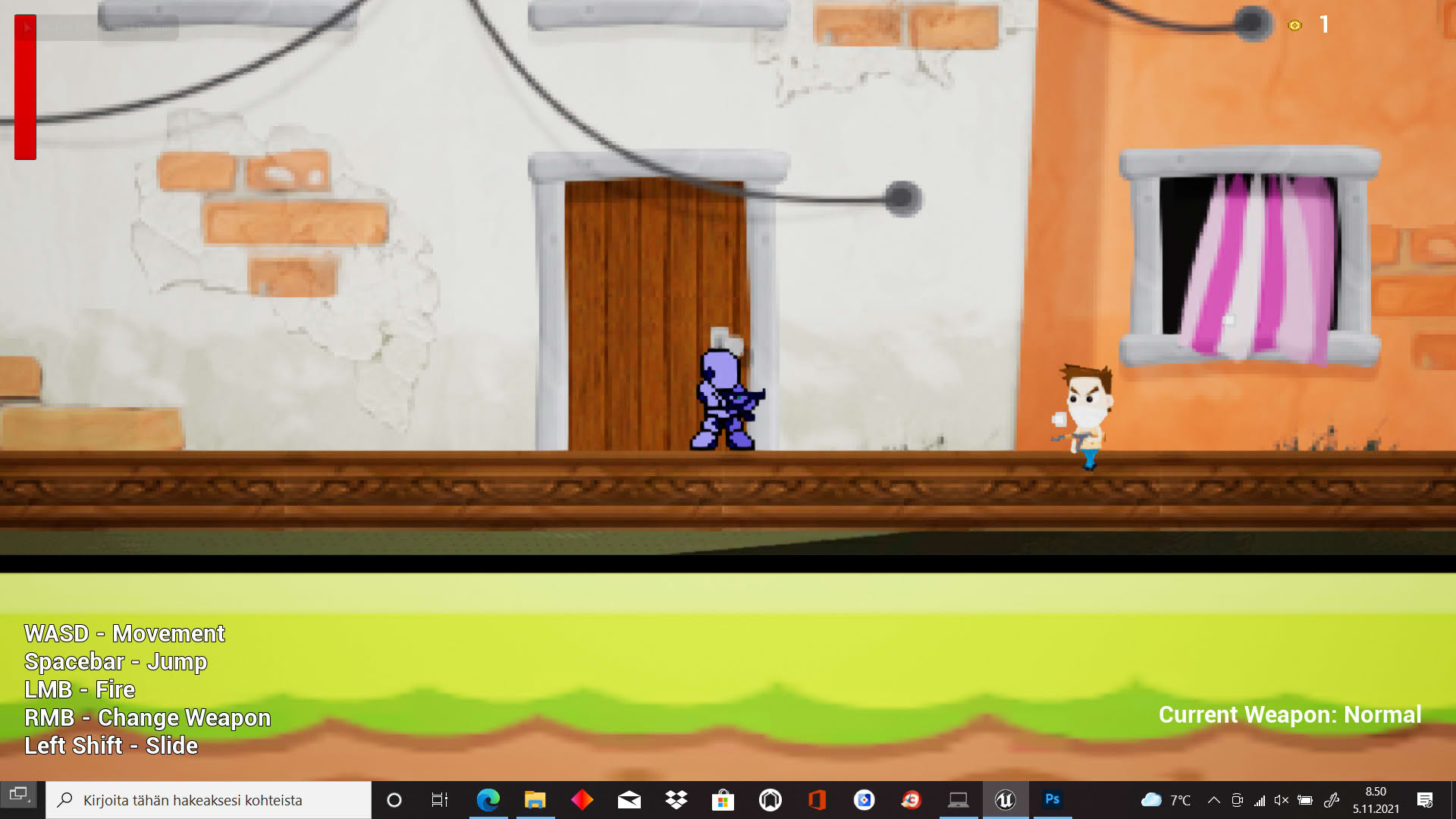 Screenshot for Pixel Robot Return