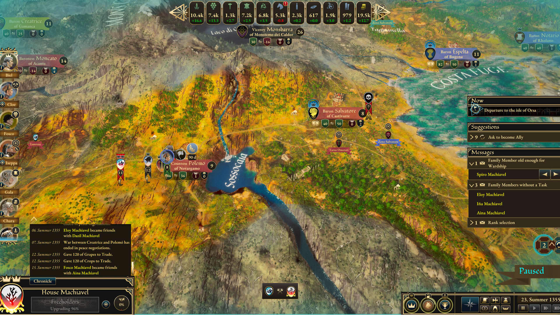 Screenshot for Great Houses of Calderia