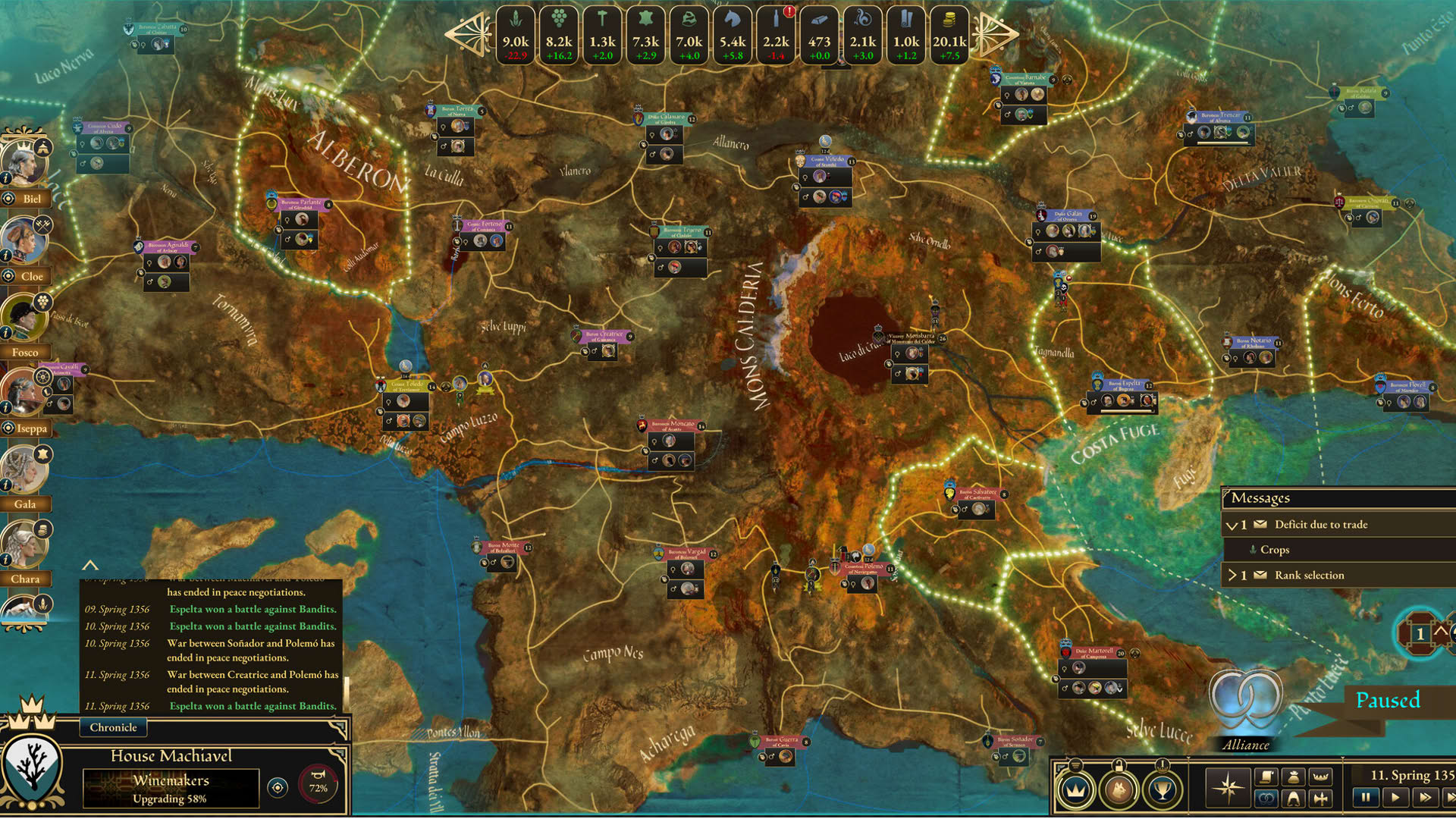 Screenshot for Great Houses of Calderia