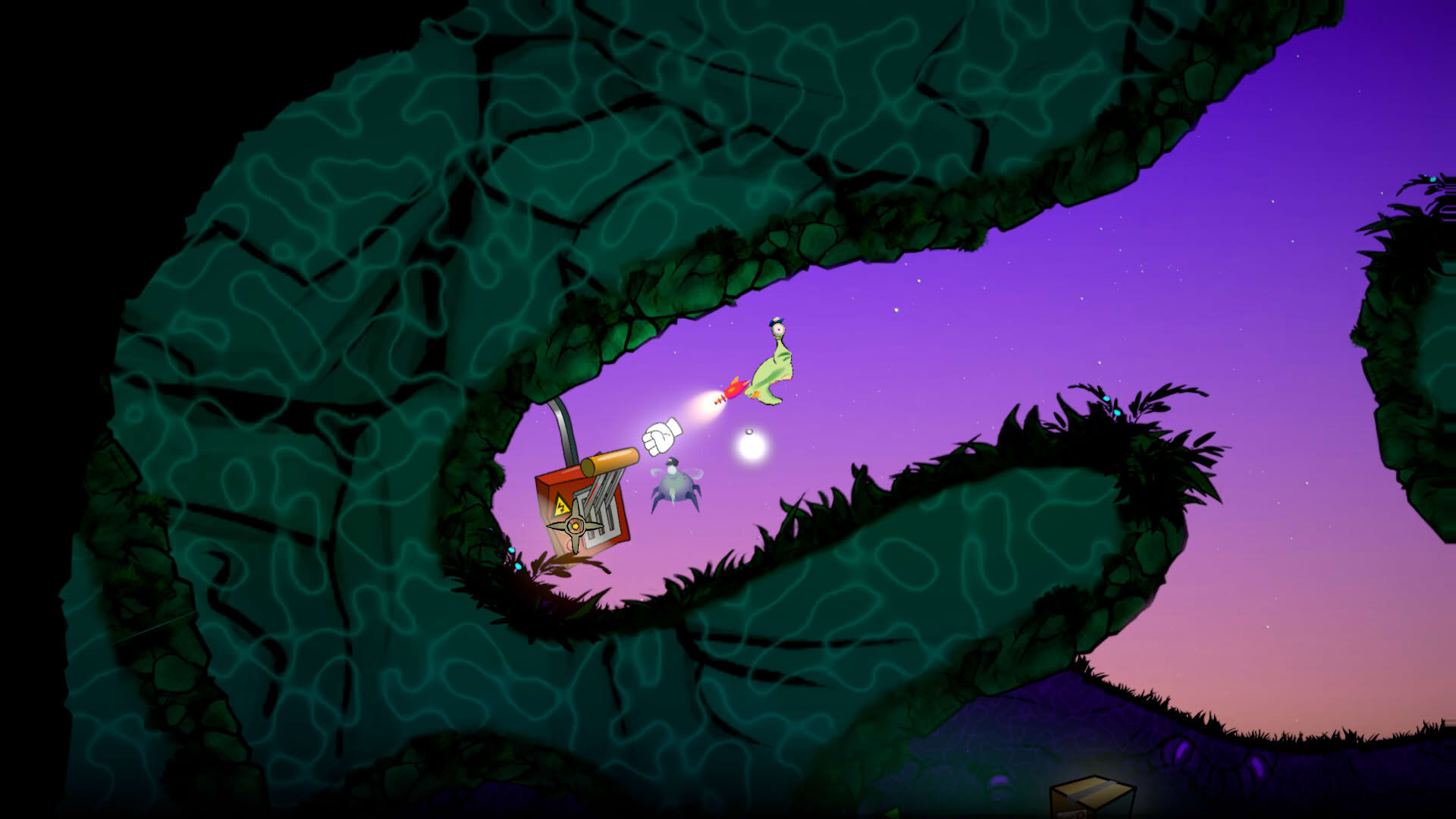 Screenshot for Kickback Slug: Cosmic Courier
