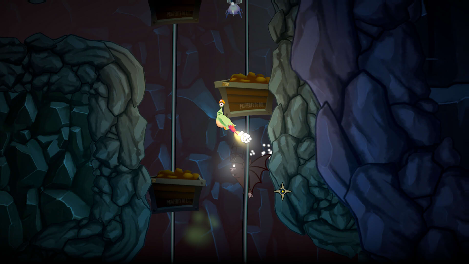 Screenshot for Kickback Slug: Cosmic Courier
