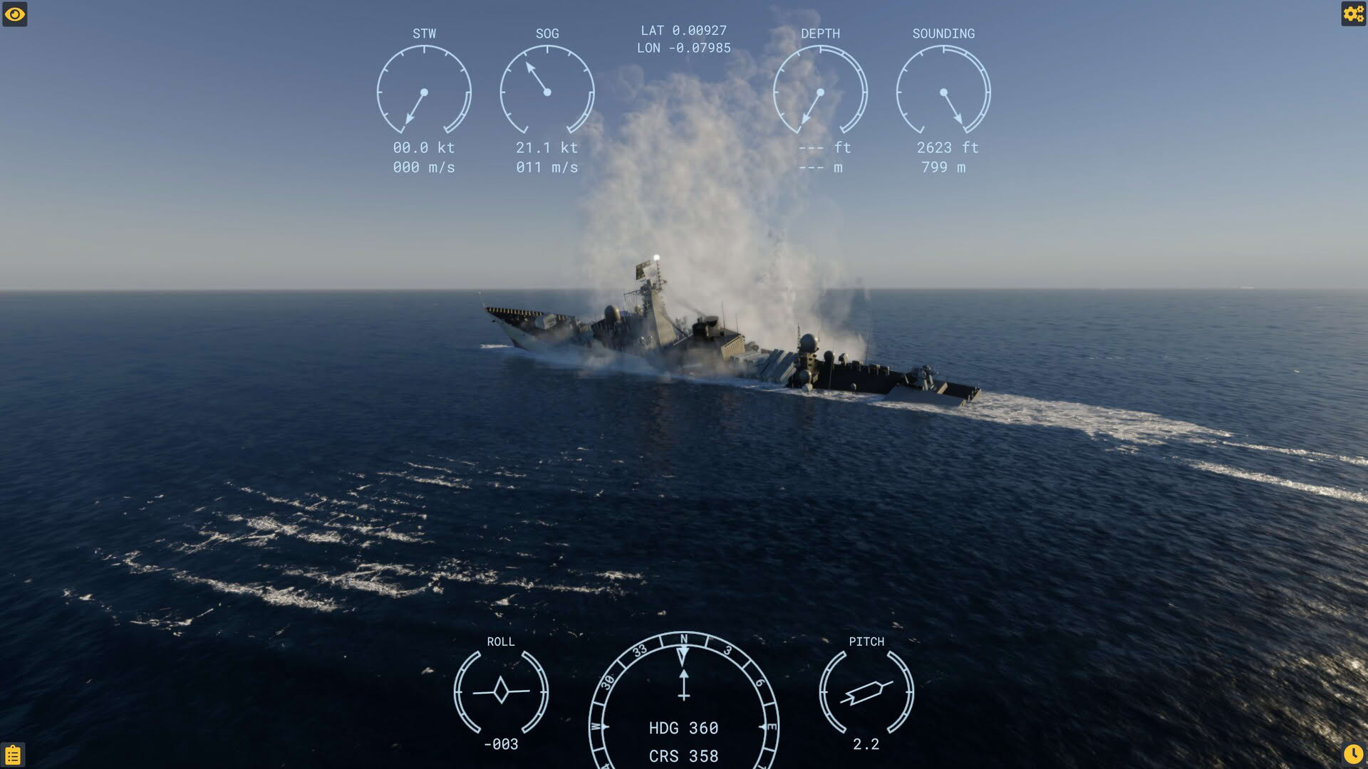 Screenshot for Modern Naval Warfare