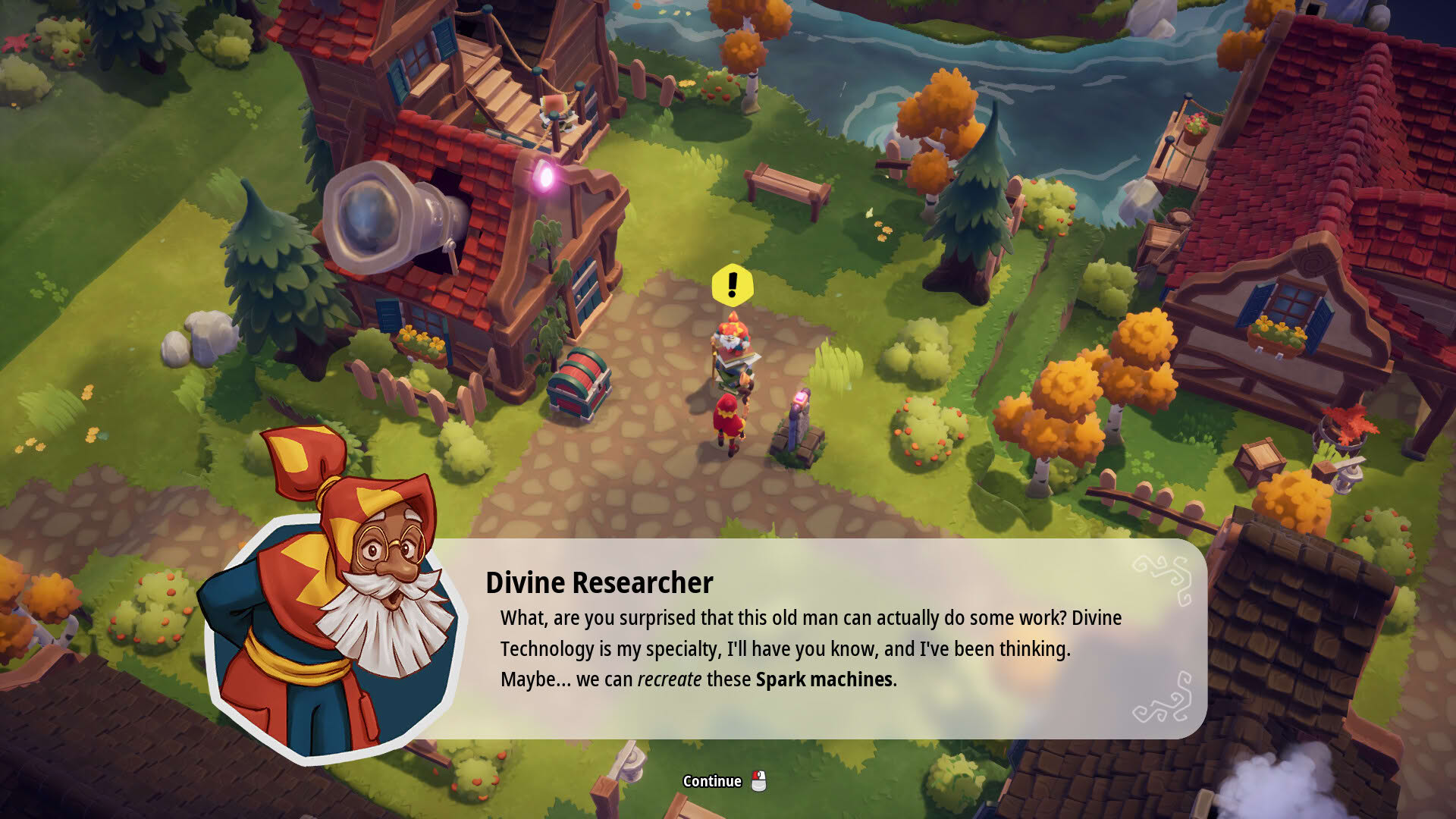 Screenshot for Oddsparks: An Automation Adventure