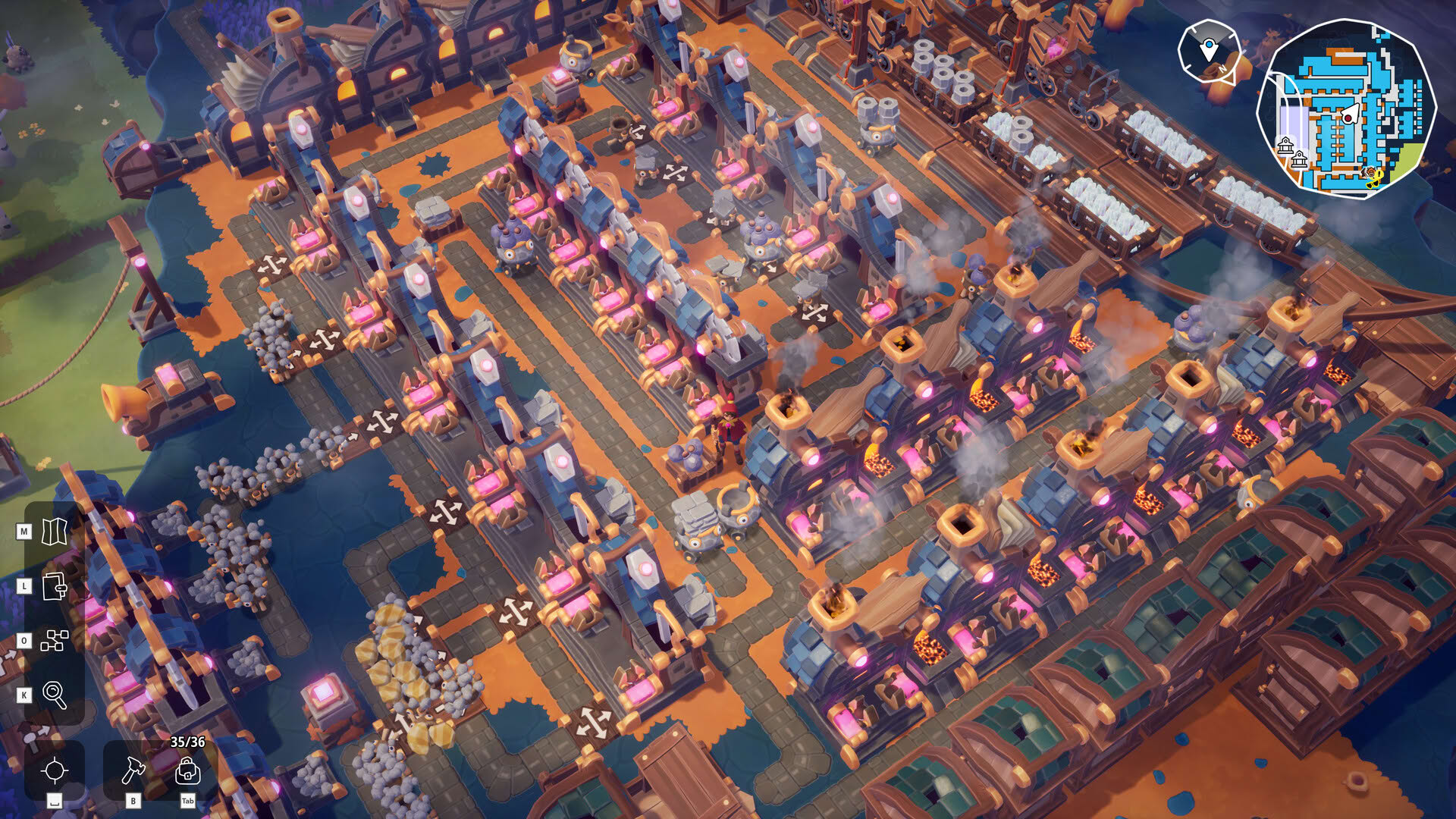 Screenshot for Oddsparks: An Automation Adventure