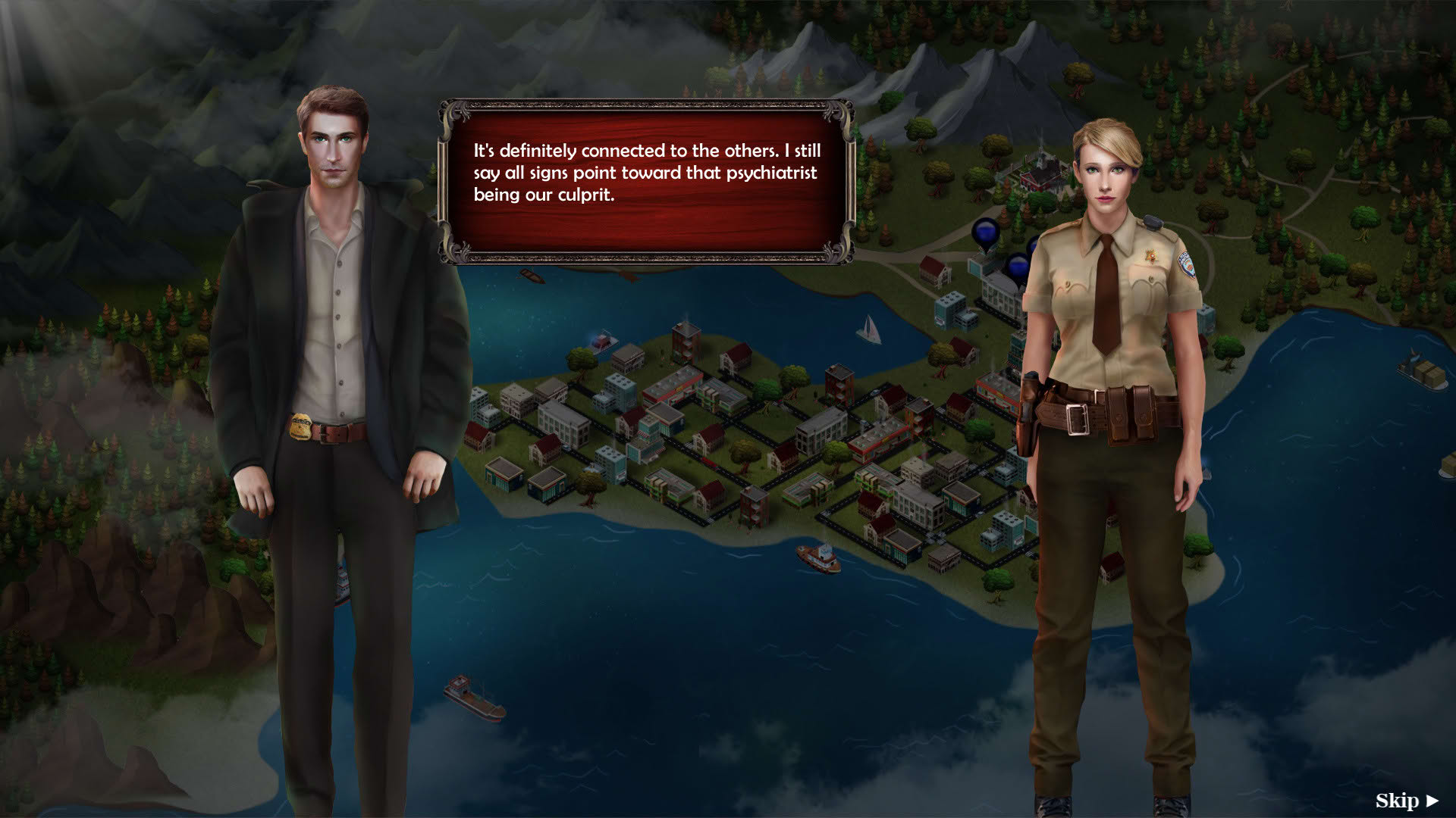 Screenshot for Murder by Moonlight 2: Crimson Night