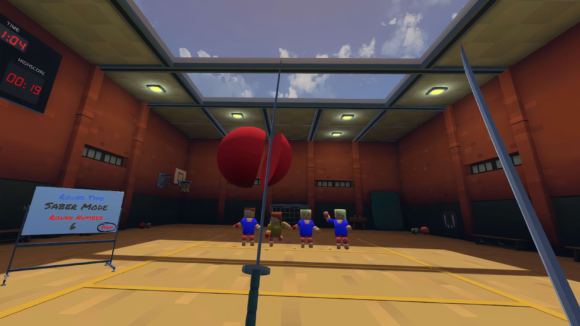 Screenshot for VR Dodgeball Trainer