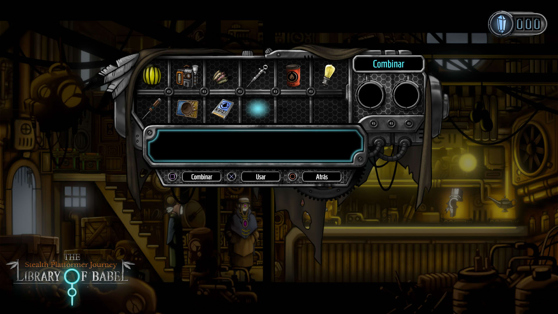Screenshot for The Library of Babel