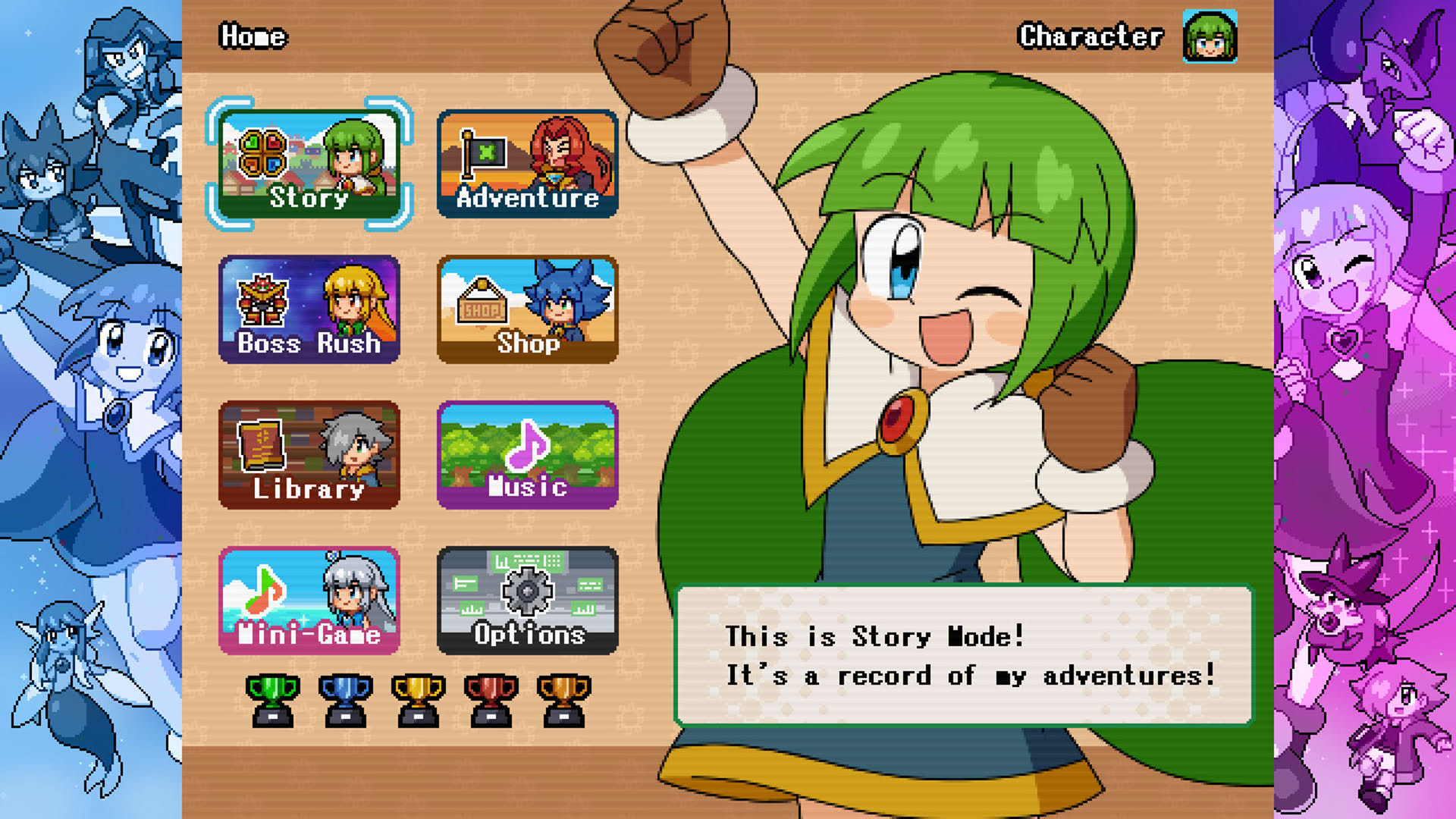 Screenshot for Kokoro Clover Season 1