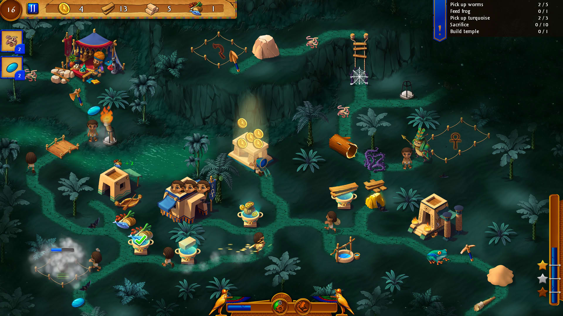 Screenshot for Heroes of Egypt: The Curse of Sethos