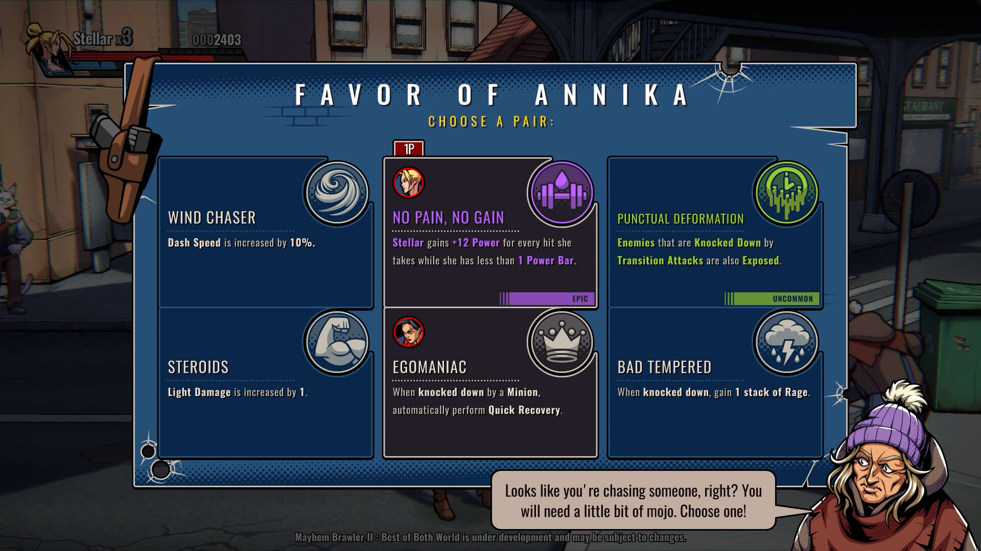 Screenshot for Mayhem Brawler II: Best of Both Worlds