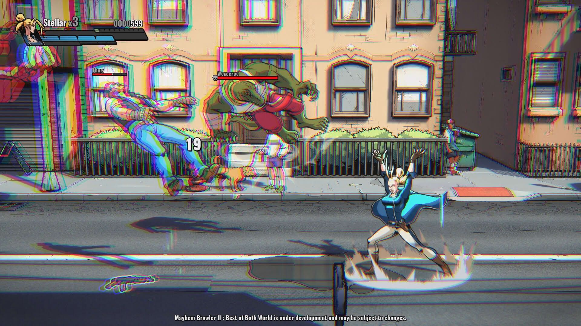 Screenshot for Mayhem Brawler II: Best of Both Worlds