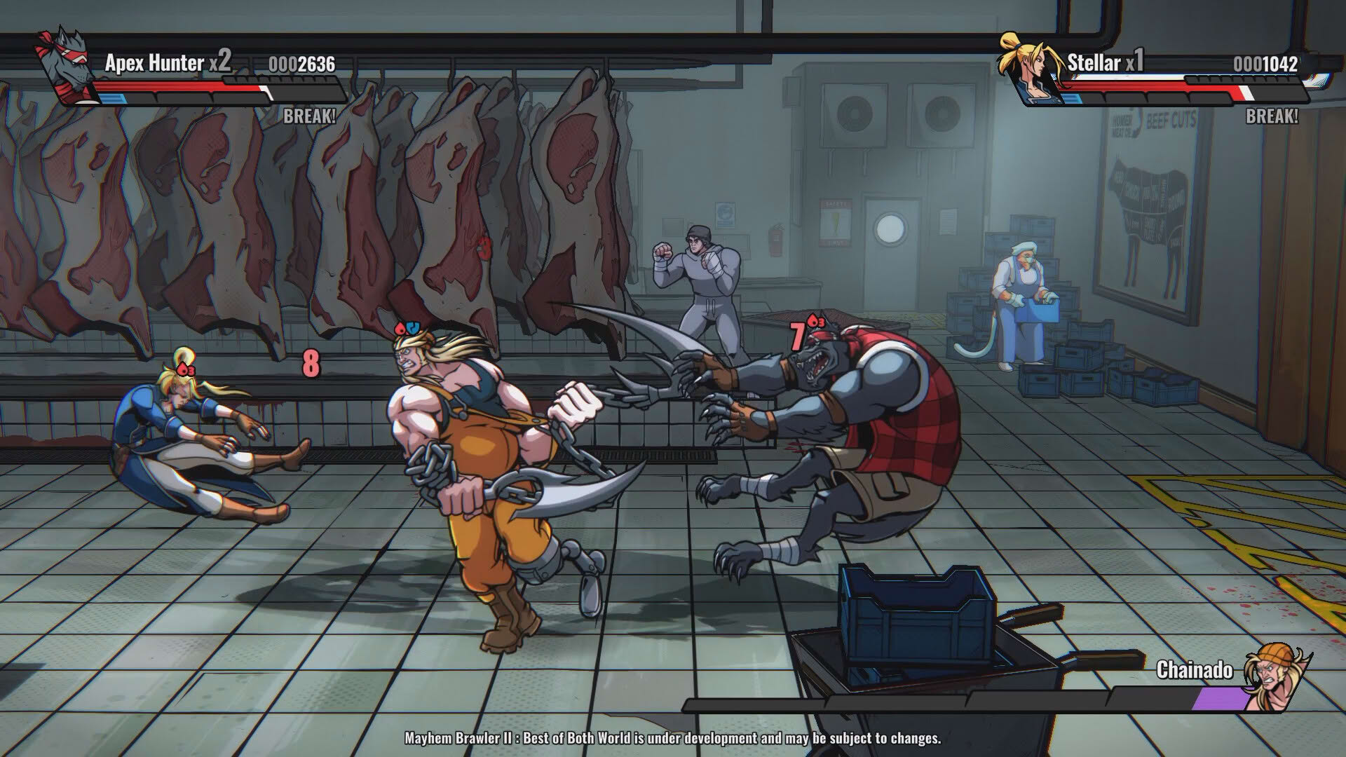 Screenshot for Mayhem Brawler II: Best of Both Worlds