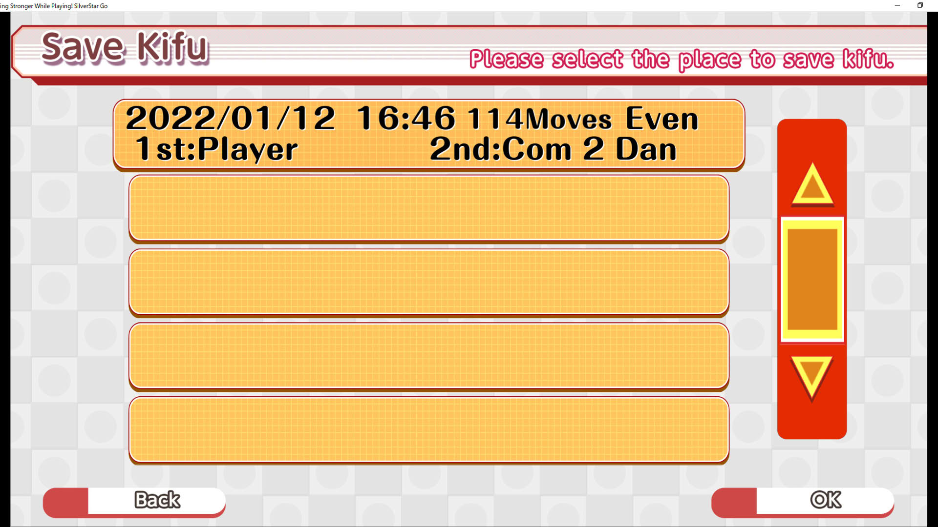 Screenshot for Being Stronger While Playing! SilverStar Go DX