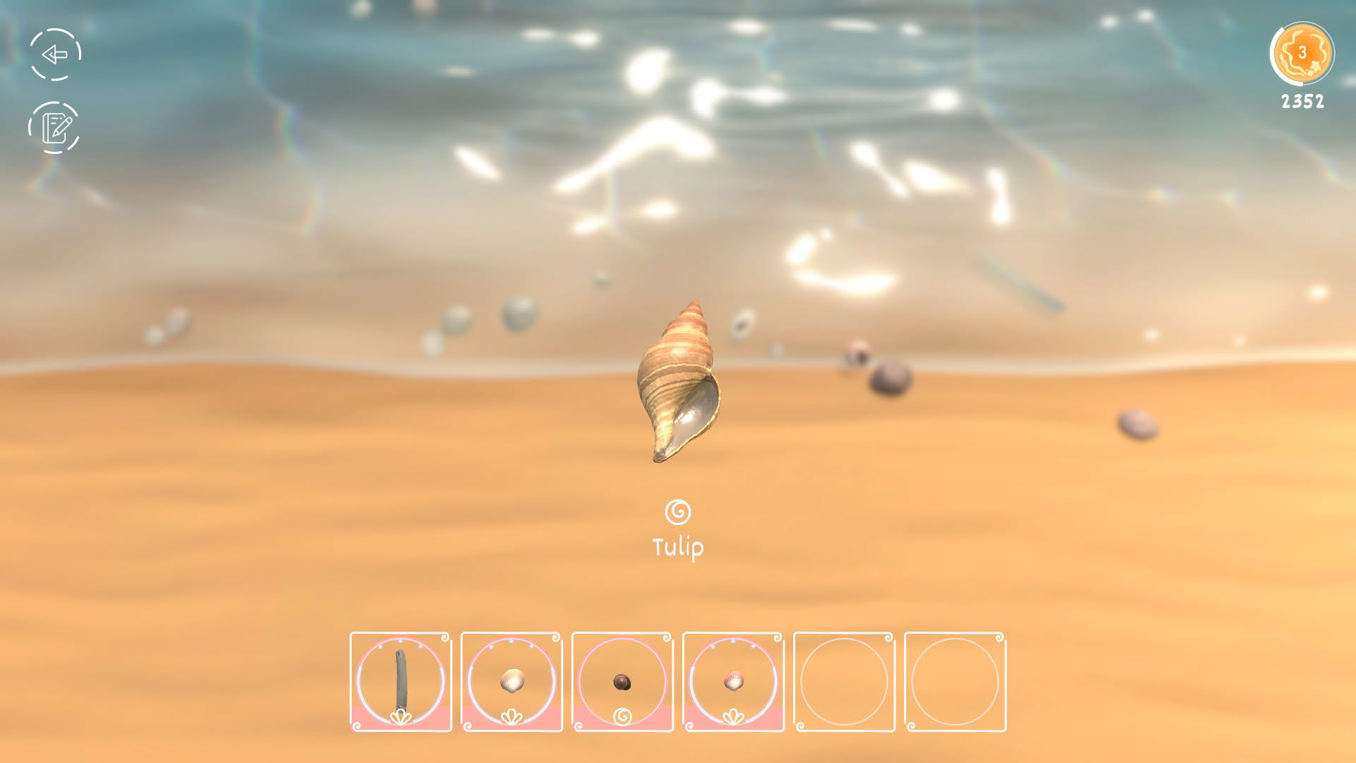 Screenshot for Seashell