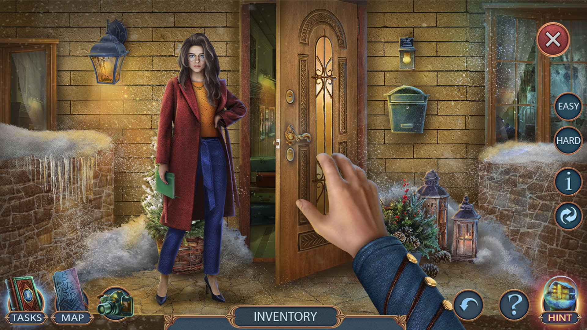 Screenshot for Mystical Riddles: Snowy Peak Hotel - Collector's Edition