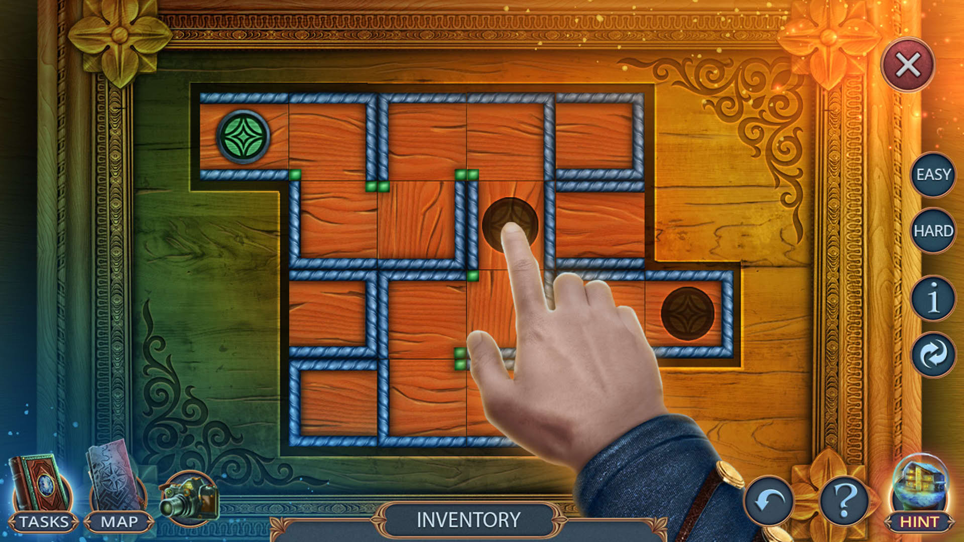 Screenshot for Mystical Riddles: Snowy Peak Hotel - Collector's Edition