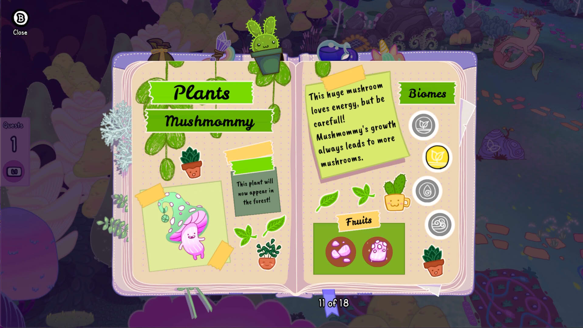 Screenshot for Grimoire Groves