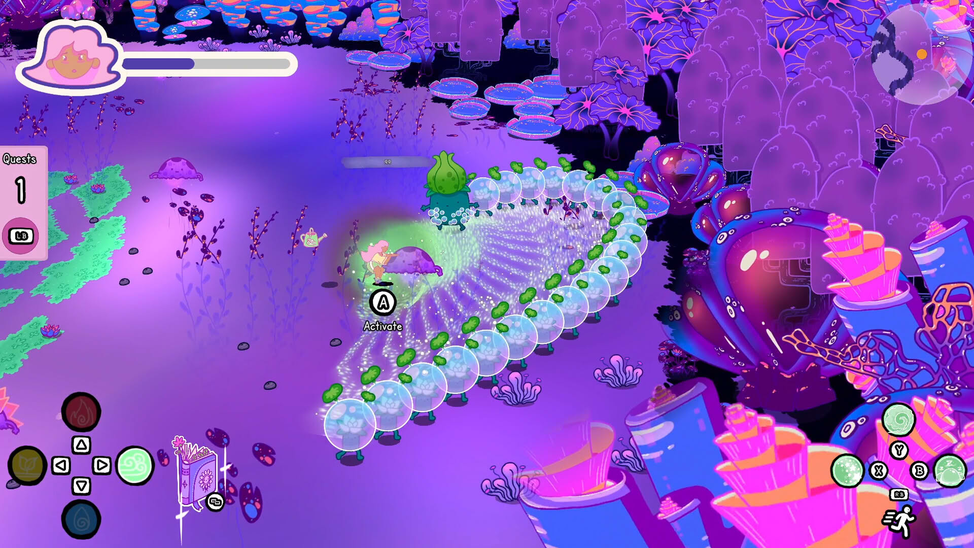 Screenshot for Grimoire Groves