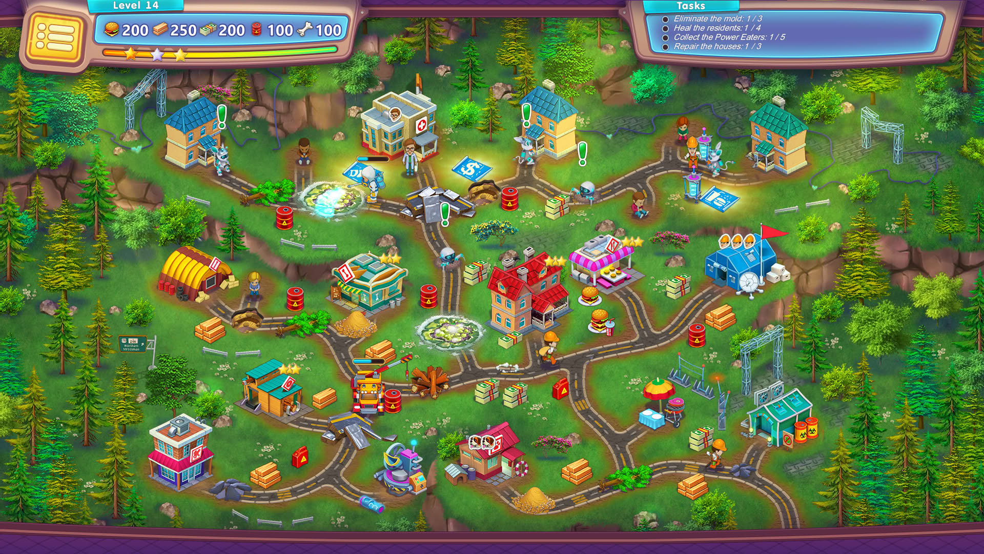 Screenshot for Rescue Team: Power Eaters