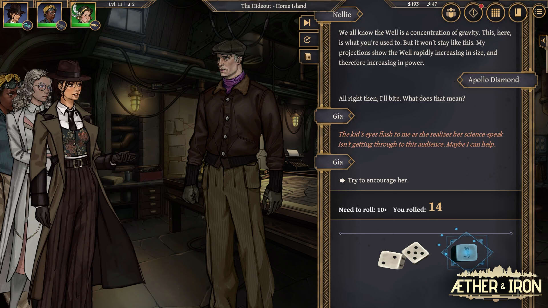 Screenshot for Aether & Iron