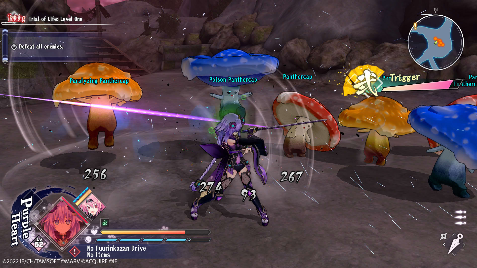 Screenshot for Neptunia x Senran Kagura: Ninja Wars