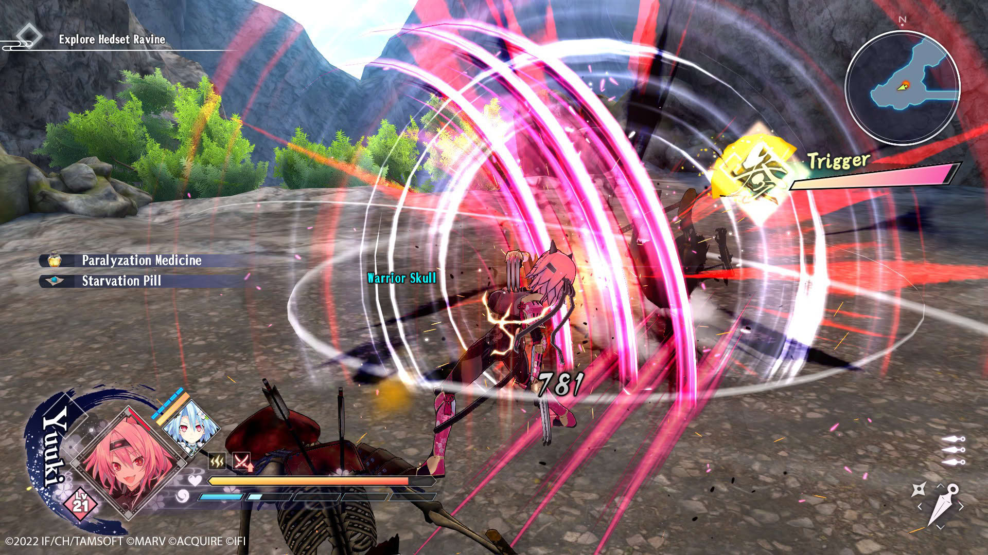 Screenshot for Neptunia x Senran Kagura: Ninja Wars