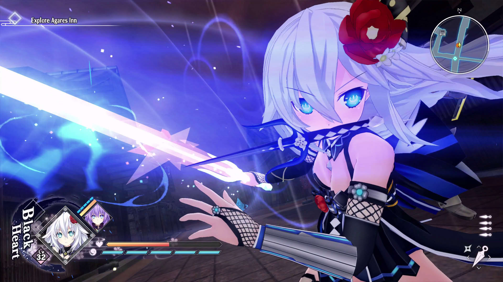 Screenshot for Neptunia x Senran Kagura: Ninja Wars
