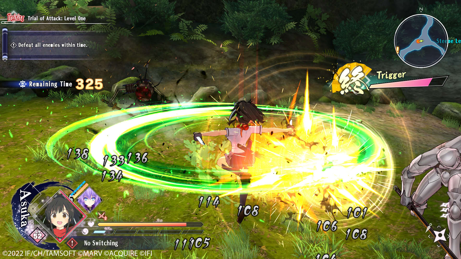 Screenshot for Neptunia x Senran Kagura: Ninja Wars