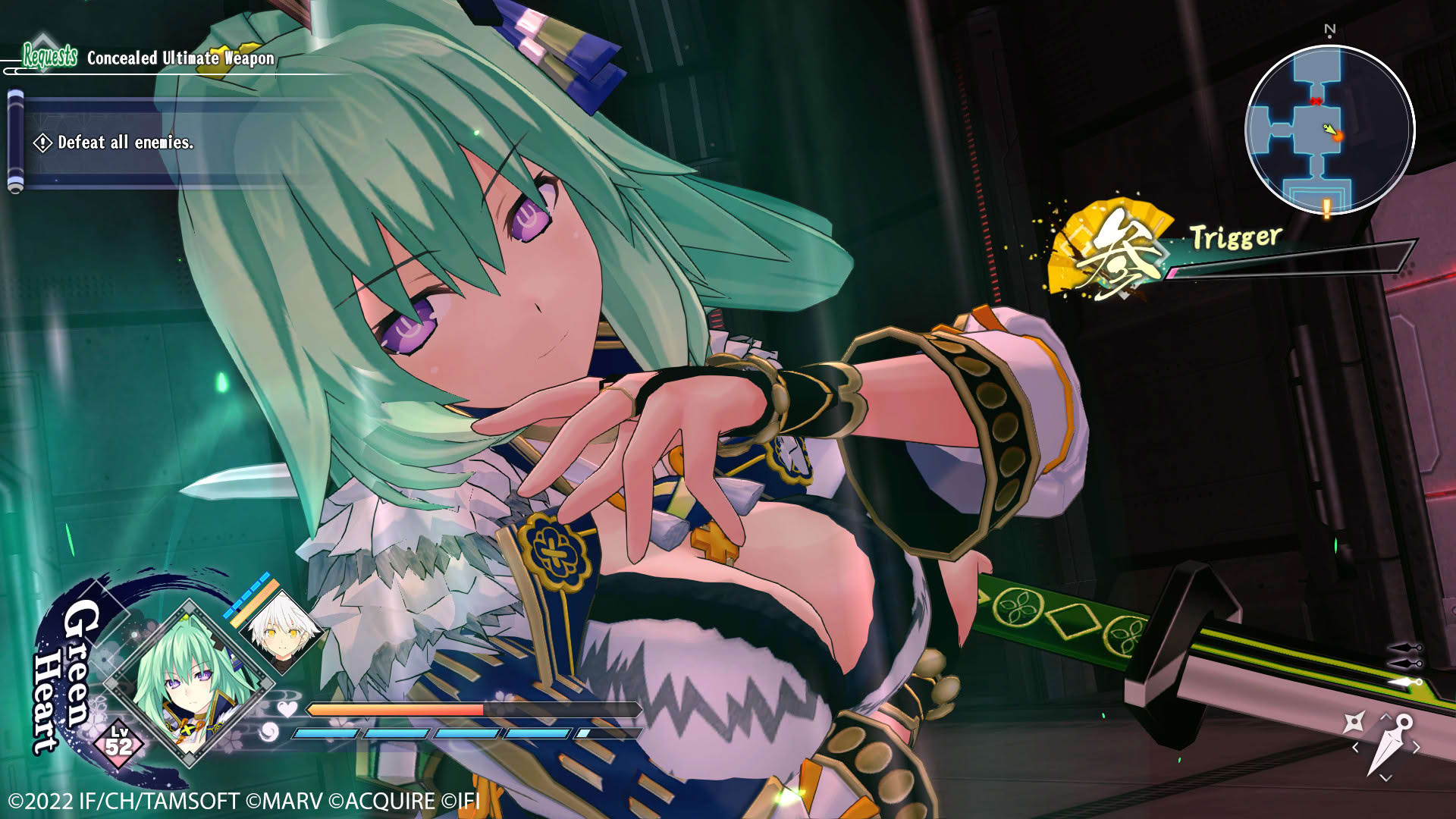 Screenshot for Neptunia x Senran Kagura: Ninja Wars