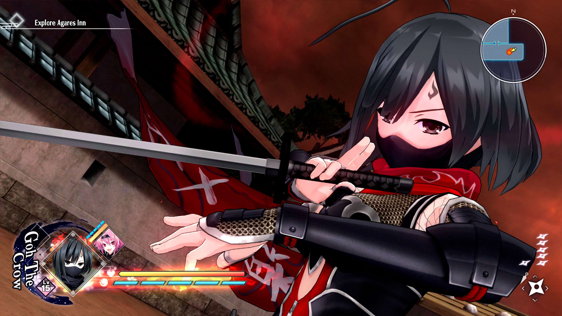 Screenshot for Neptunia x Senran Kagura: Ninja Wars