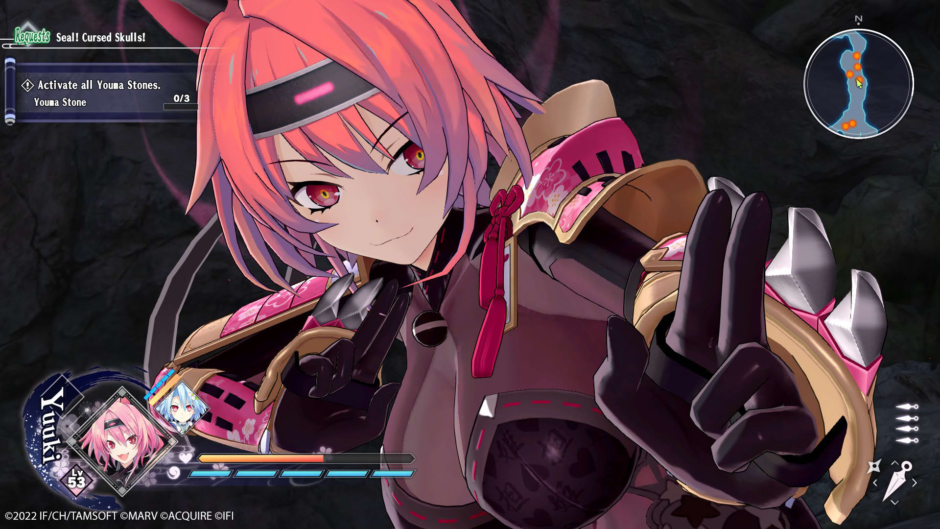 Screenshot for Neptunia x Senran Kagura: Ninja Wars