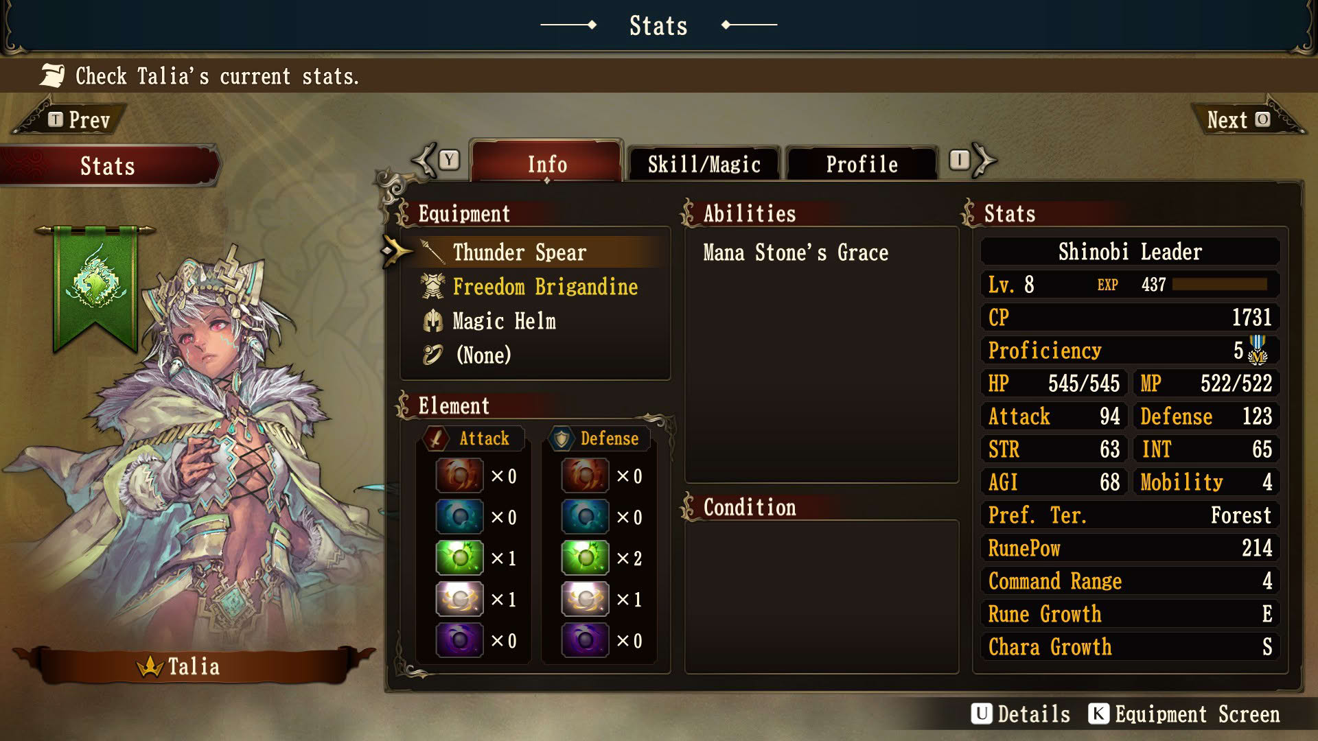 Screenshot for Brigandine: The Legend of Runersia